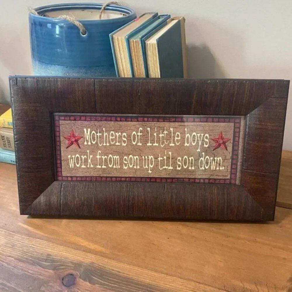 Mothers of Little Boys Framed  Wall Art